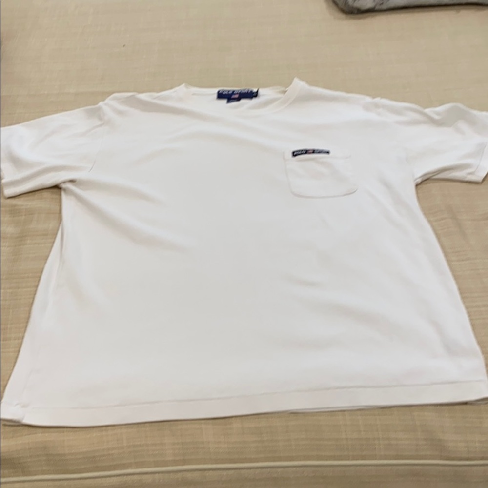 Men’s polo sport white jersey